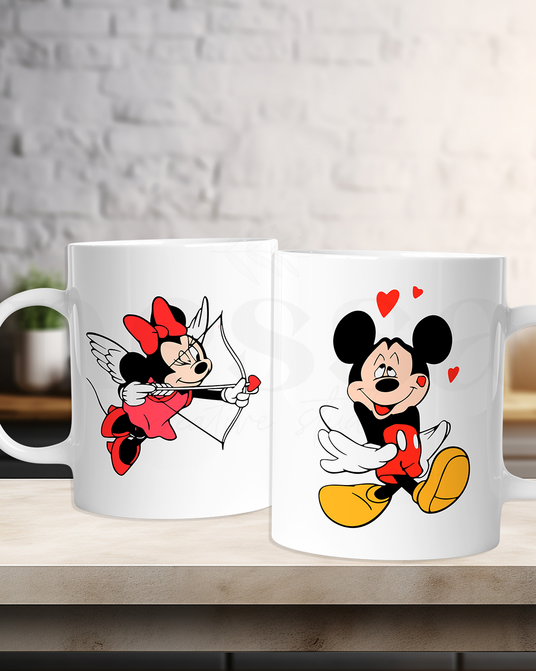 Conj. Canecas MINNIE CUPIDO