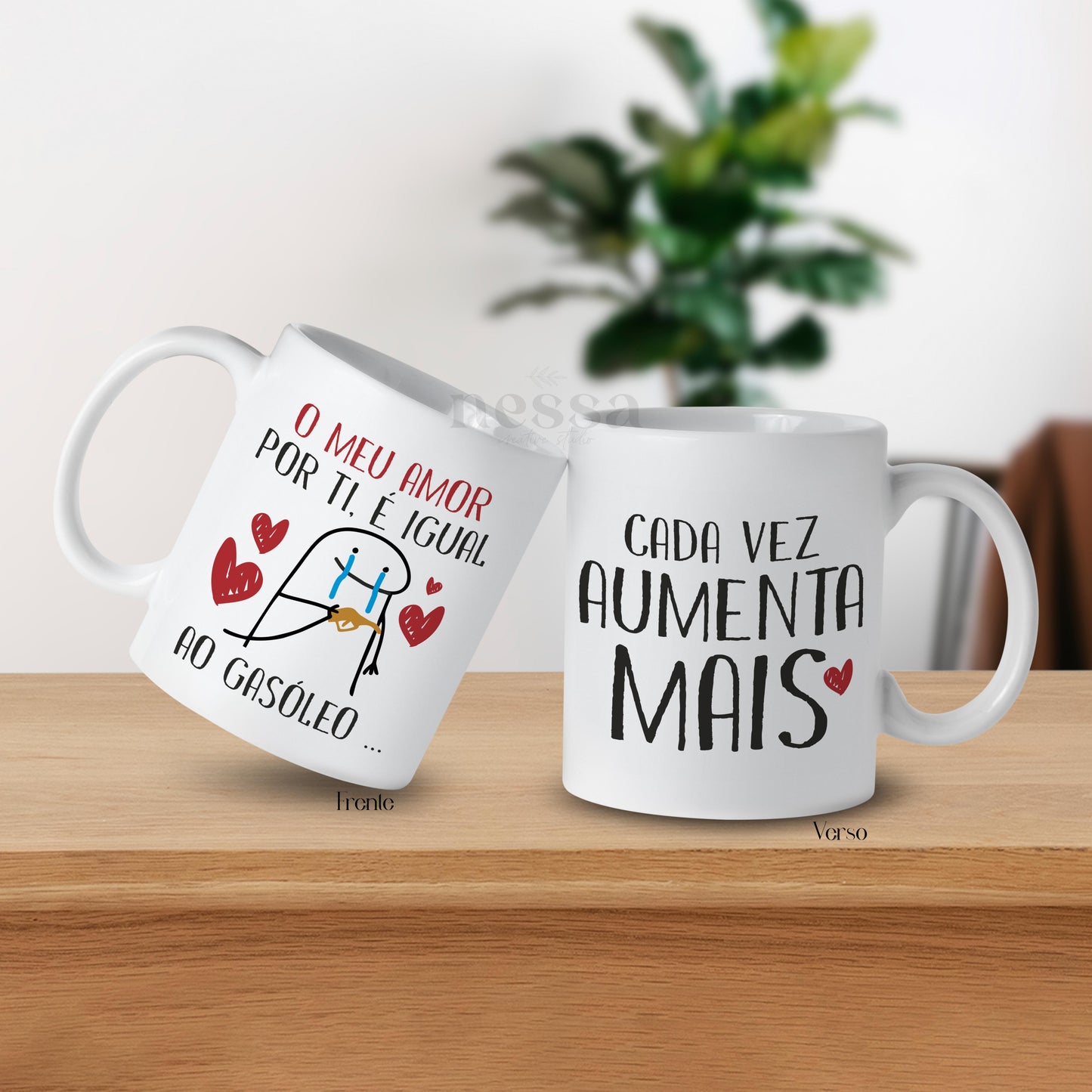 Caneca IGUAL AO GASÓLEO