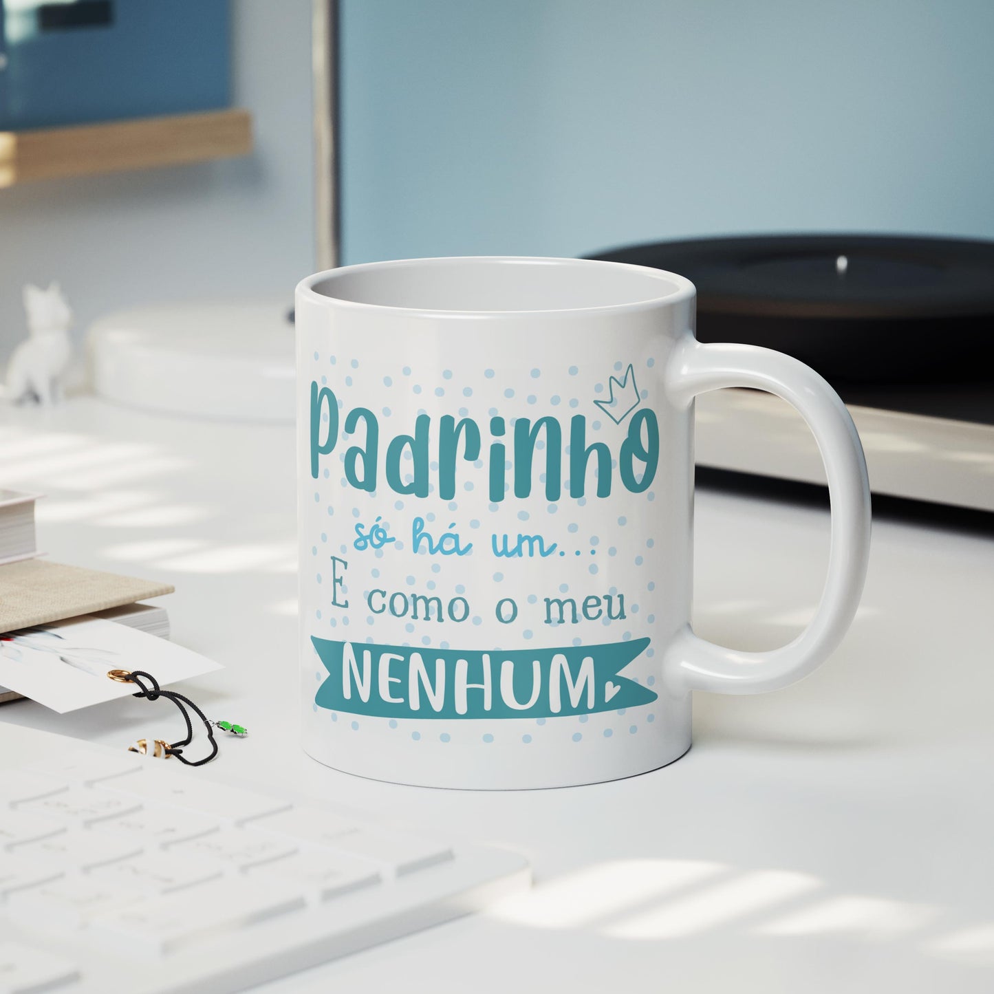 Caneca PADRINHO SÓ HÁ UM ...