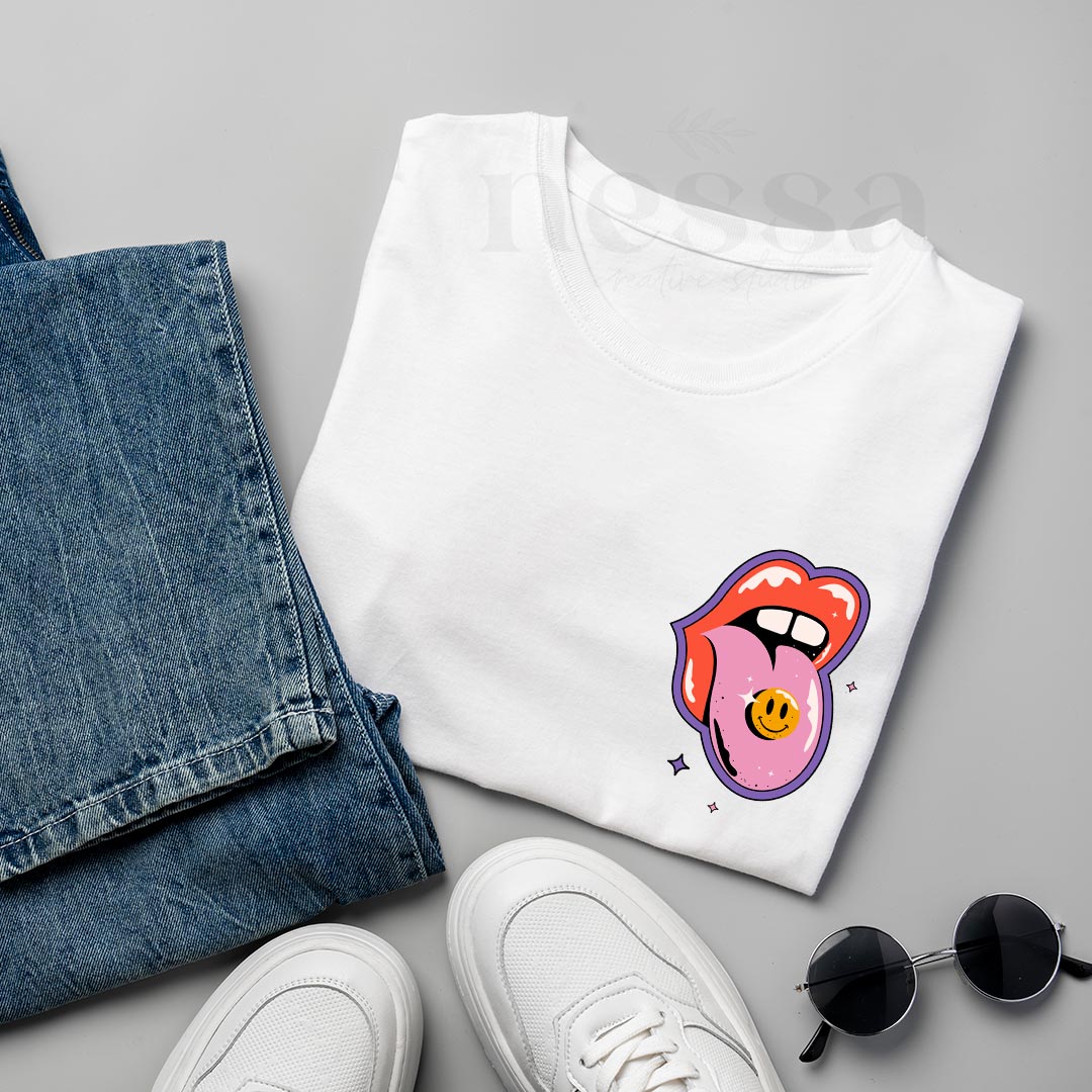 t-shirt GROOVY TONGUE