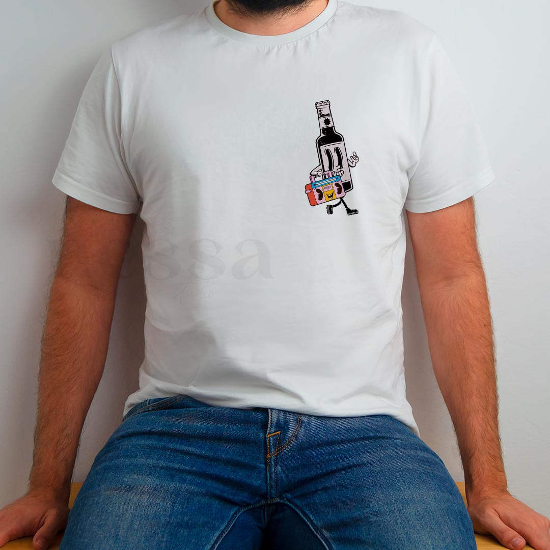 t-shirt MUSIC & BEER