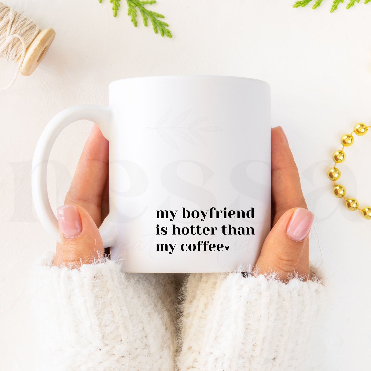 Caneca HOTTER THAN MY COFFEE