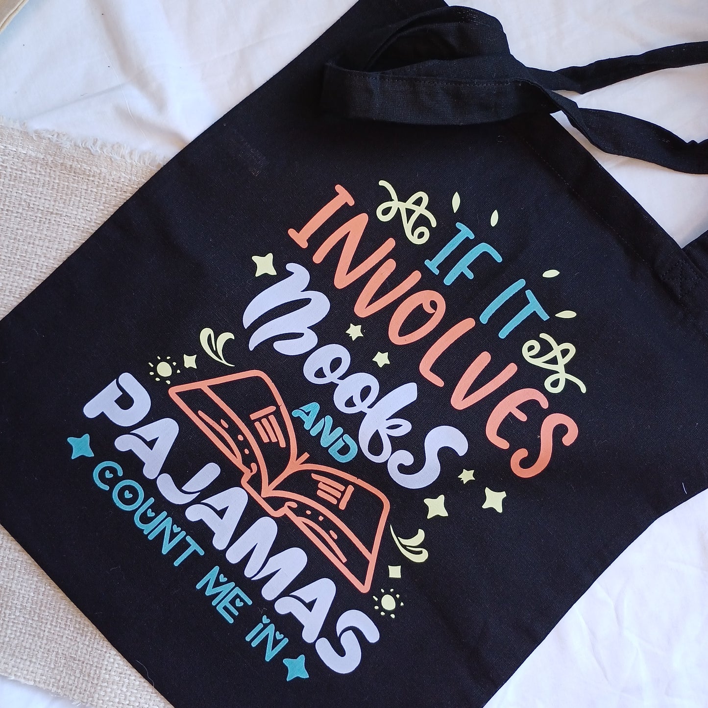 Tote Bag BOOKS & PAJAMAS