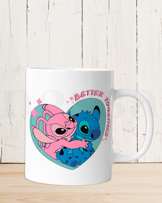 Caneca STITCH & ANGEL