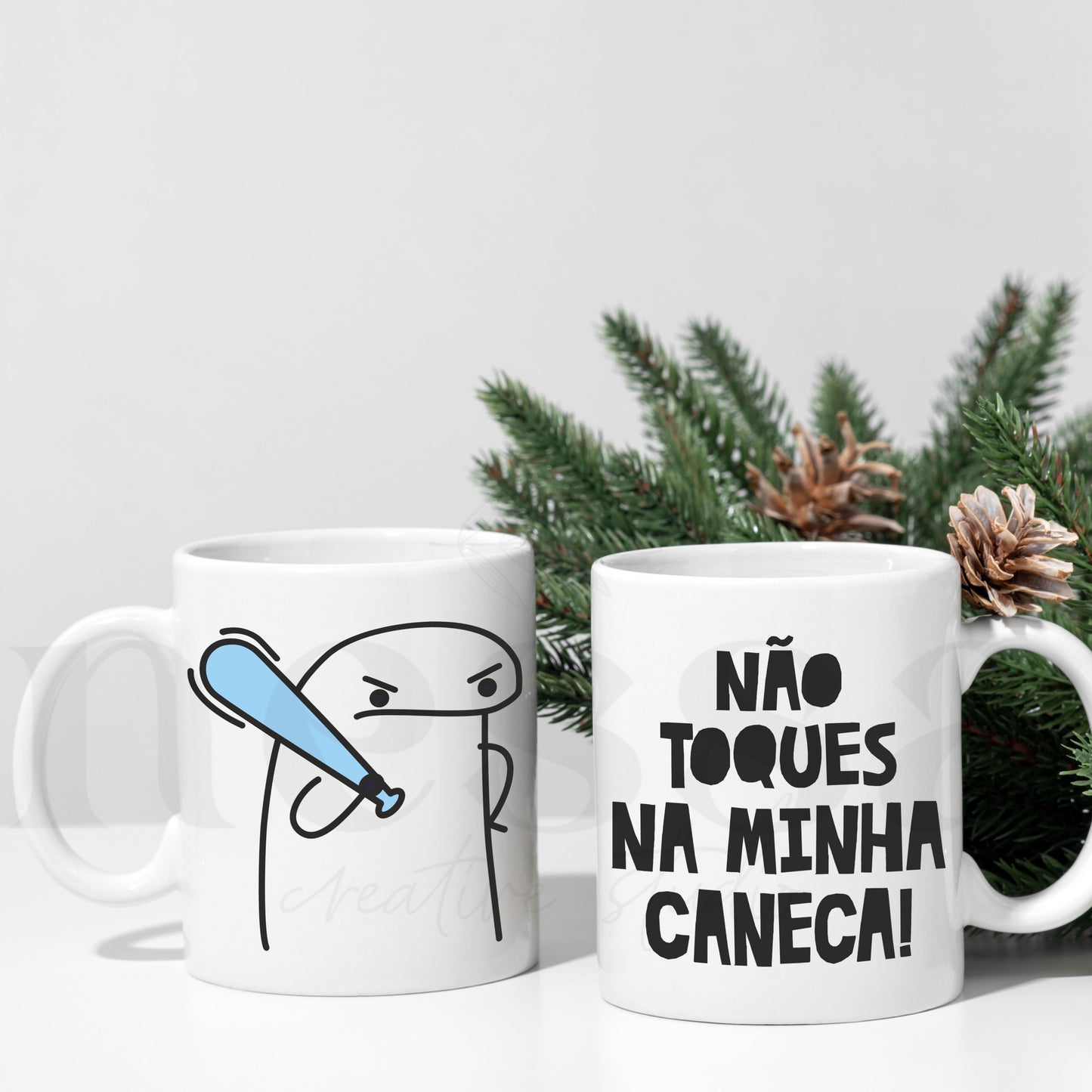 Caneca NÃO TOQUES