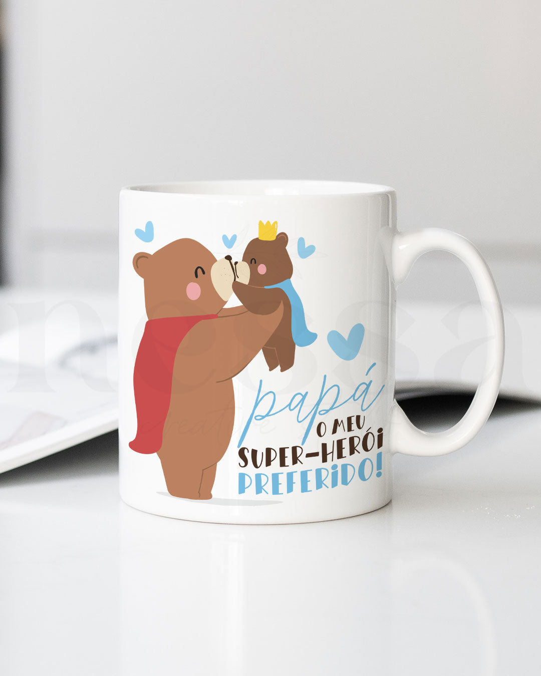 Caneca SUPER HEROI PREFERIDO