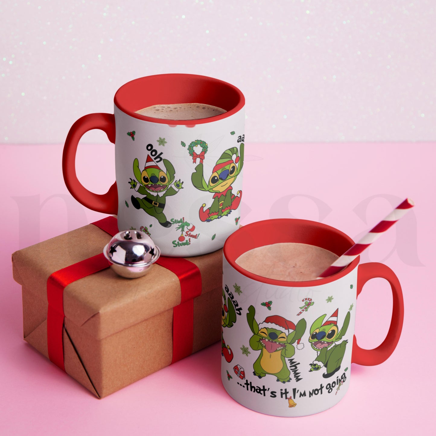 Caneca STITCH GRINCH