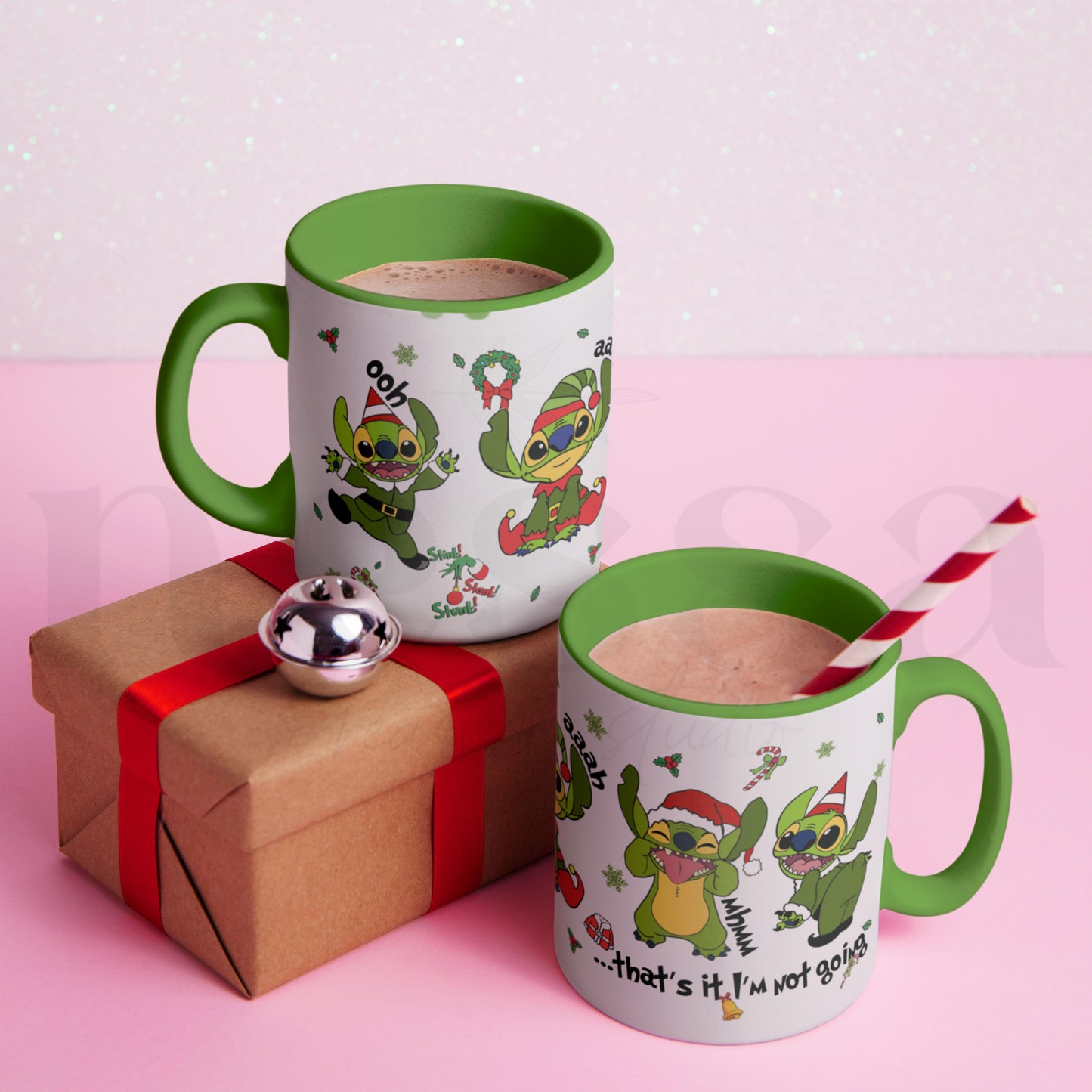 Caneca STITCH GRINCH