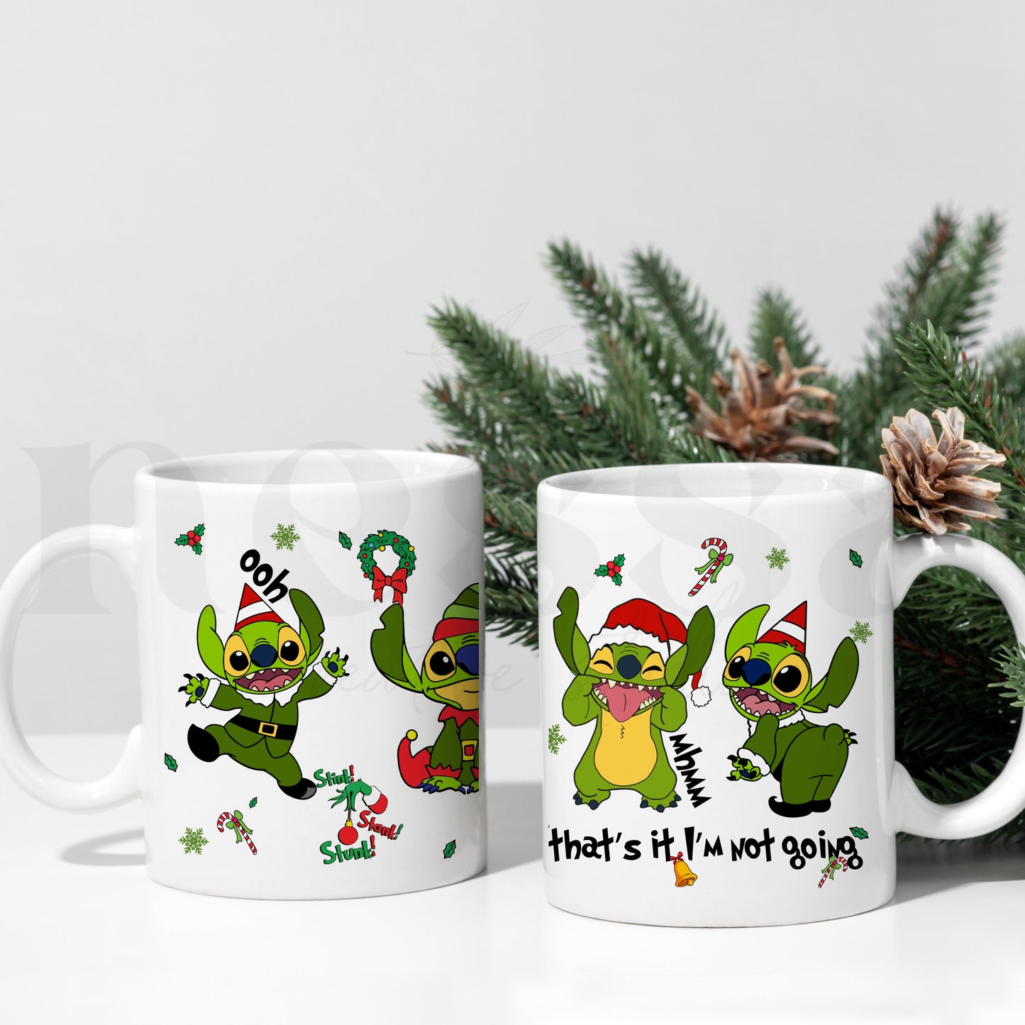 Caneca STITCH GRINCH