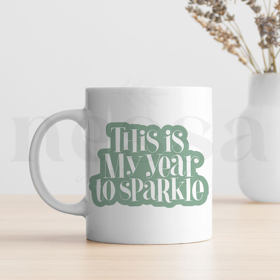 Caneca YEAR TO SPARKLE