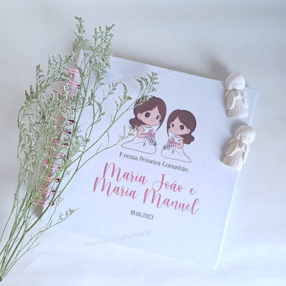 Livro de Honra - Comunhão Rosa