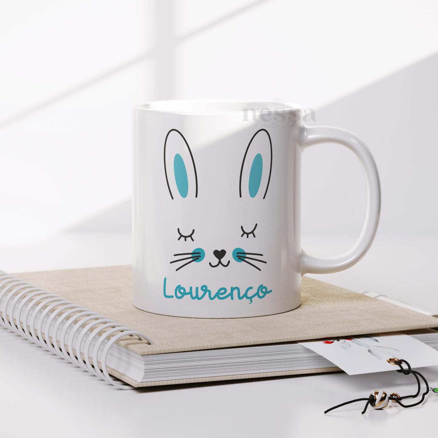 Caneca COELHO/A E NOME