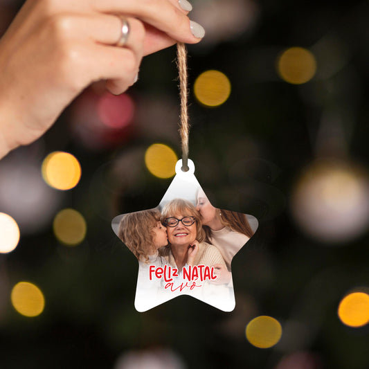 Pendente ESTRELA NATAL