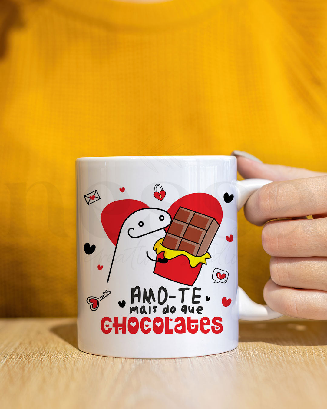 Caneca FLORK CHOCOLATE