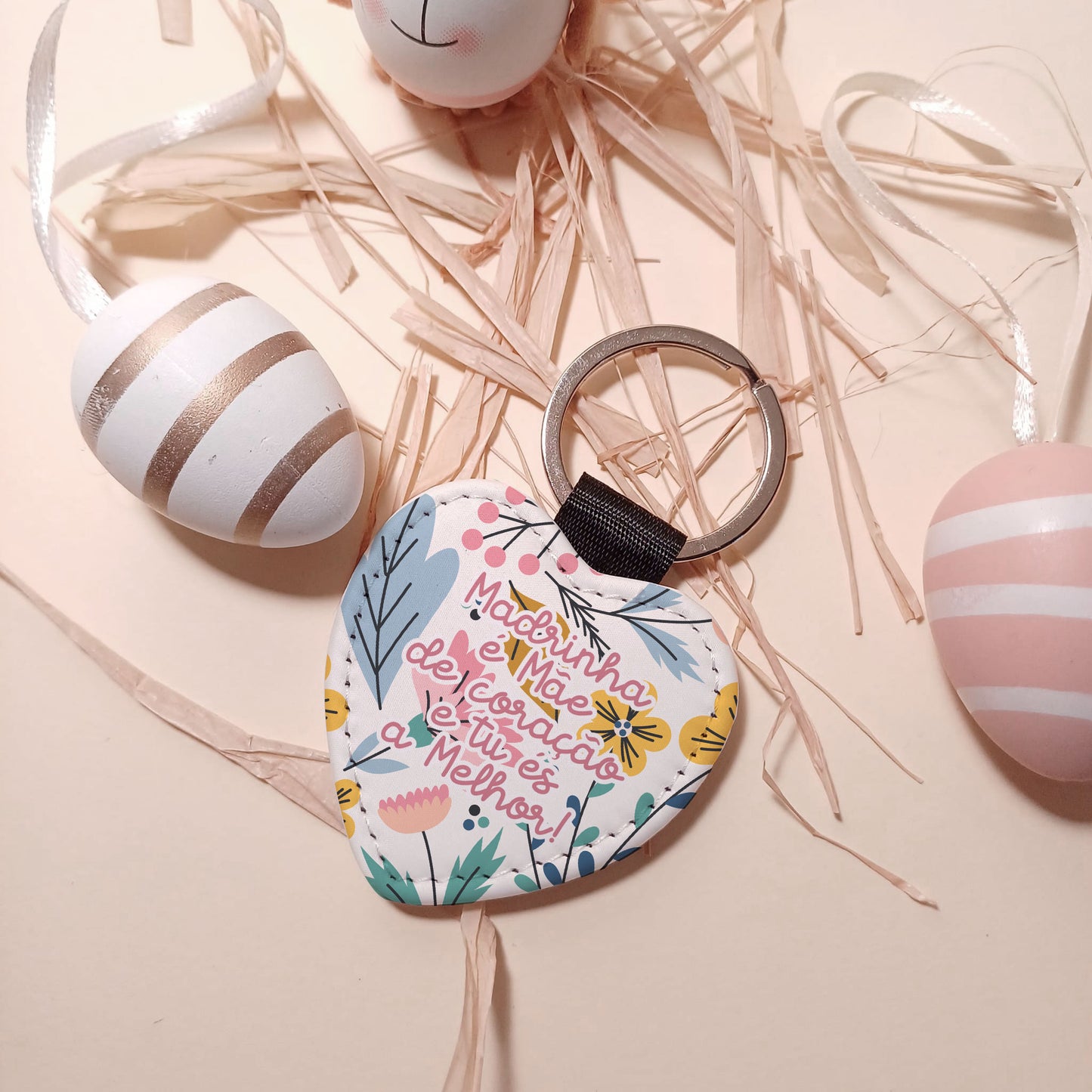 Porta-Chaves FLORIDO CORAÇÃO