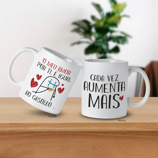 Caneca IGUAL AO GASÓLEO