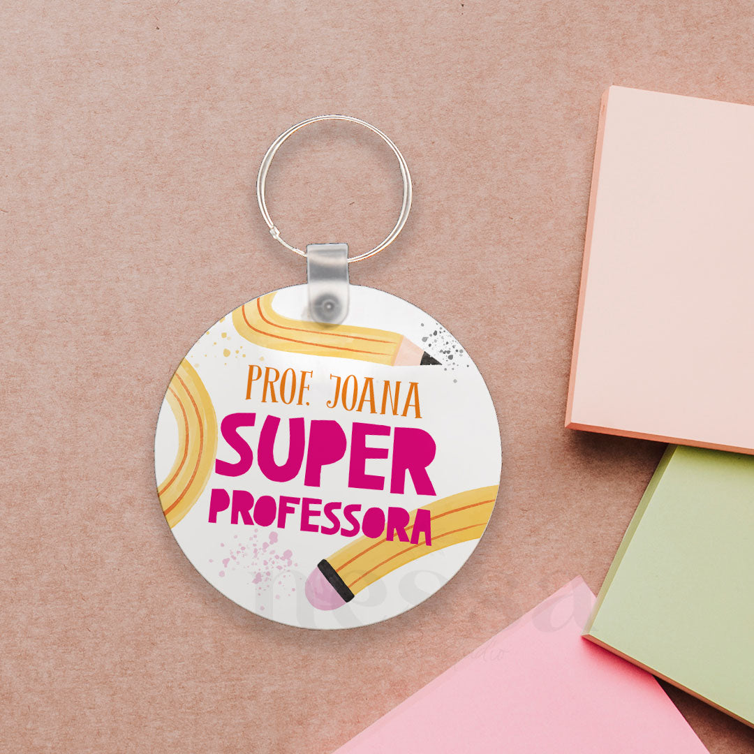 Porta-Chaves SUPER PROFESSORA