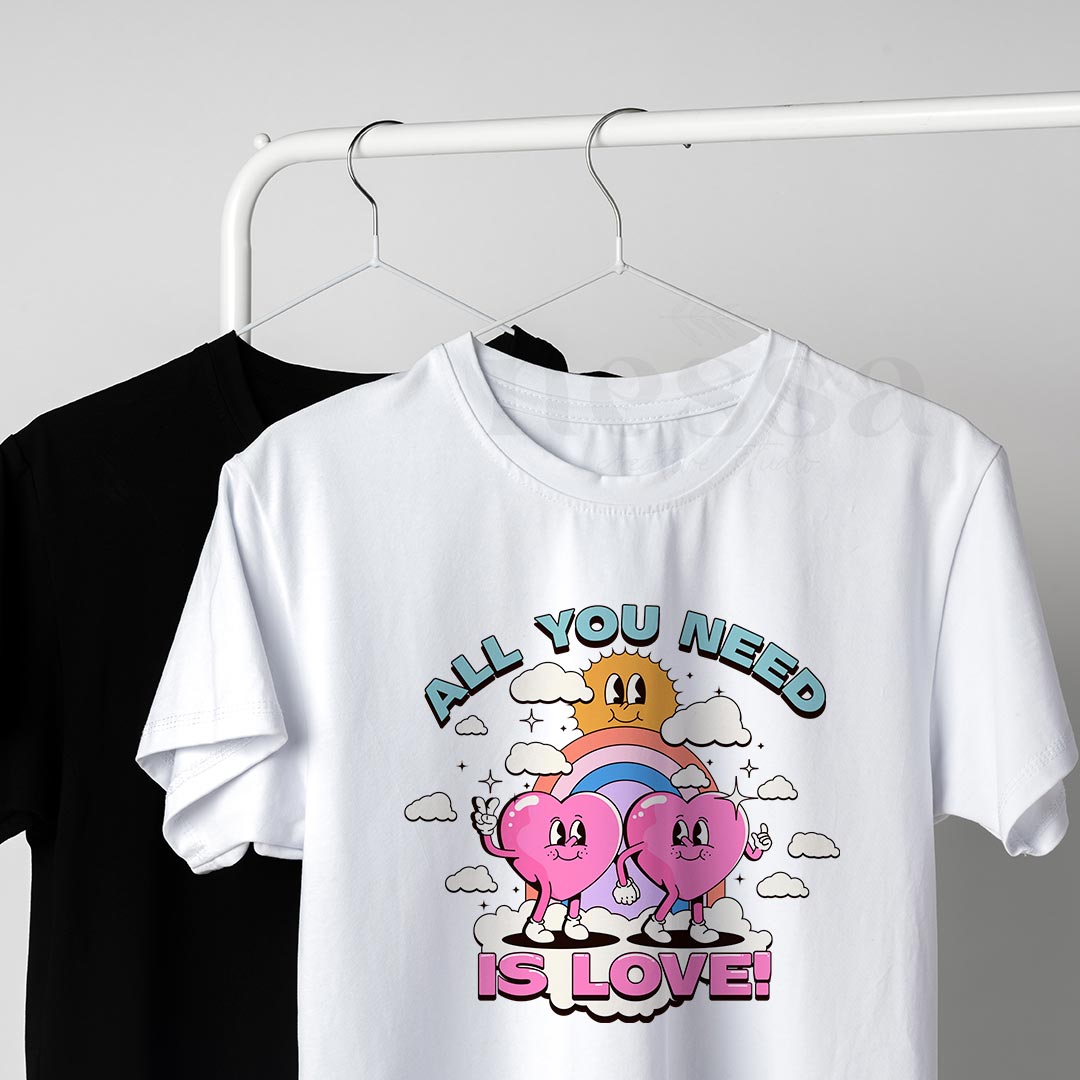 t-shirt ALL WE NEED IS LOVE