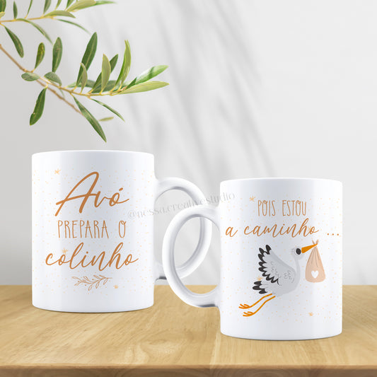 Caneca AVÓ(Ô) PREPARA O COLINHO