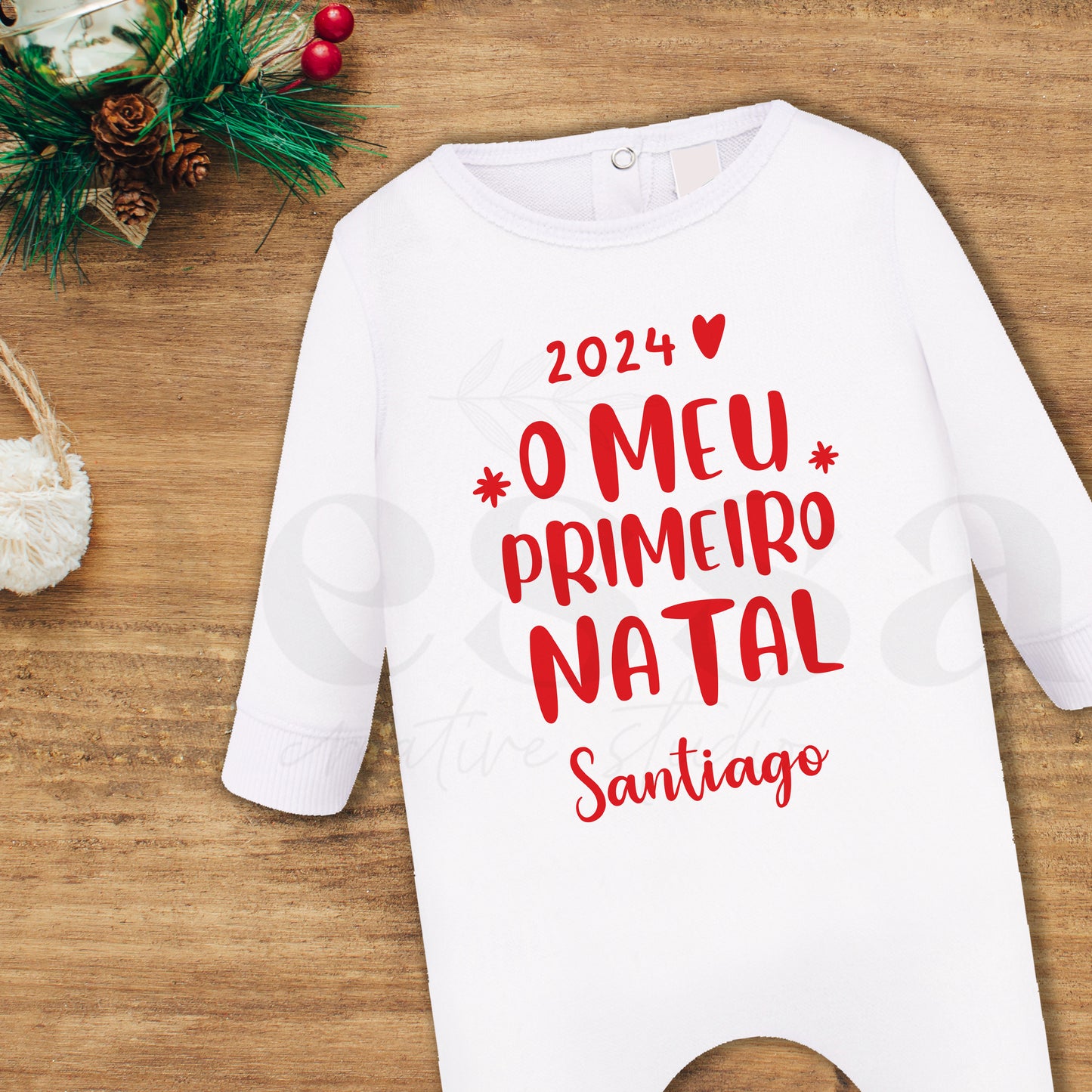 Macacão PRIMEIRO NATAL