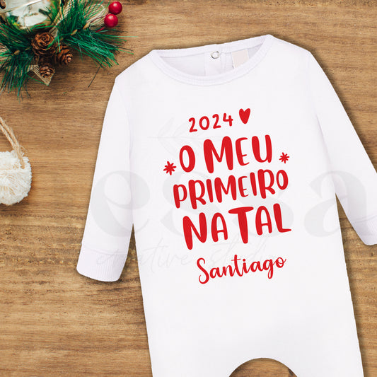 Macacão PRIMEIRO NATAL
