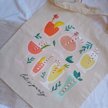 Tote Bag LET'S PARTY