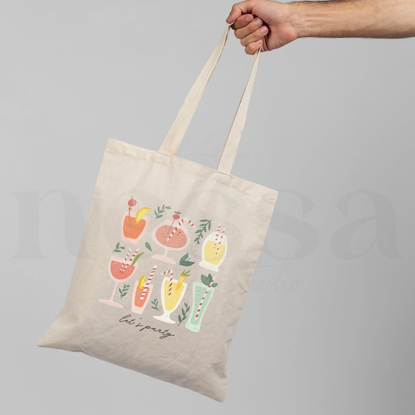 Tote Bag LET'S PARTY