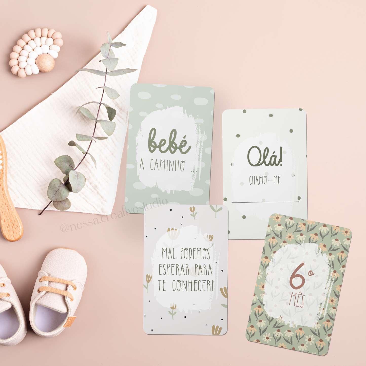 Milestones GRAVIDEZ-FLORAL