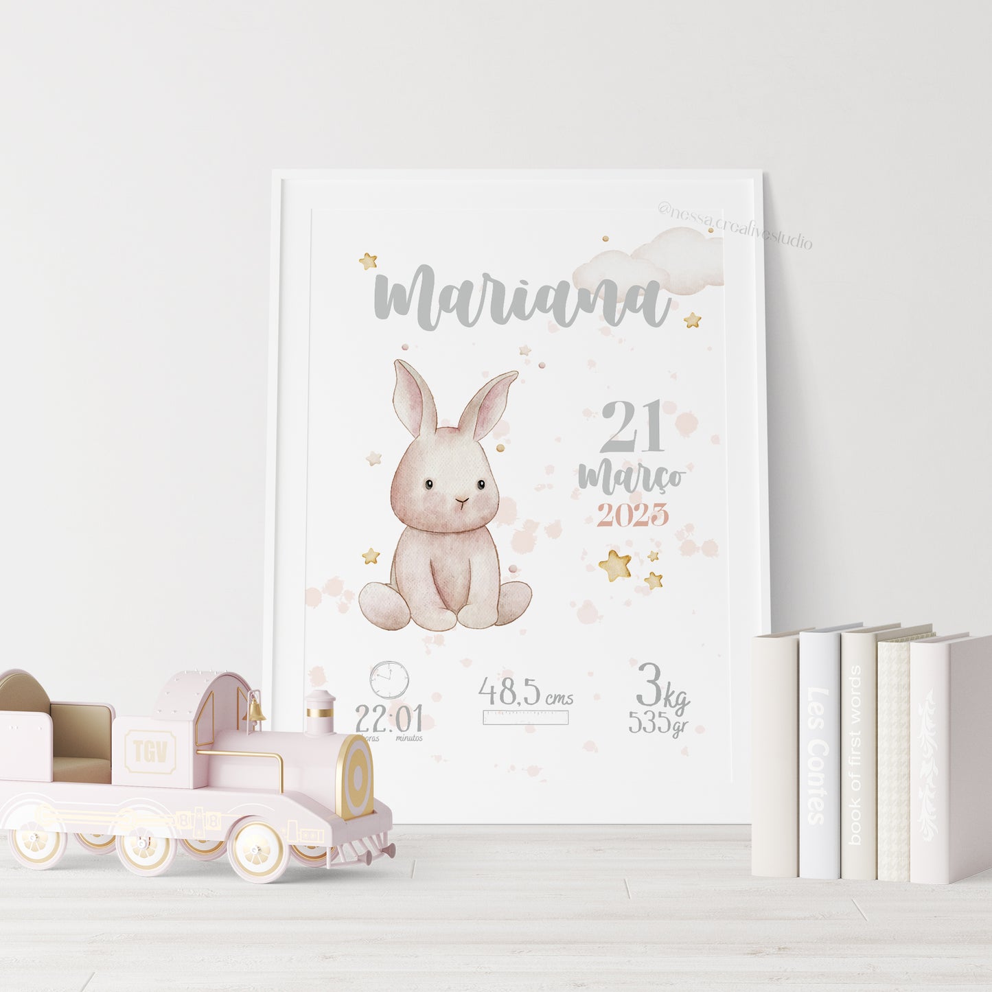 Dados de Nascimento - Coelhinha