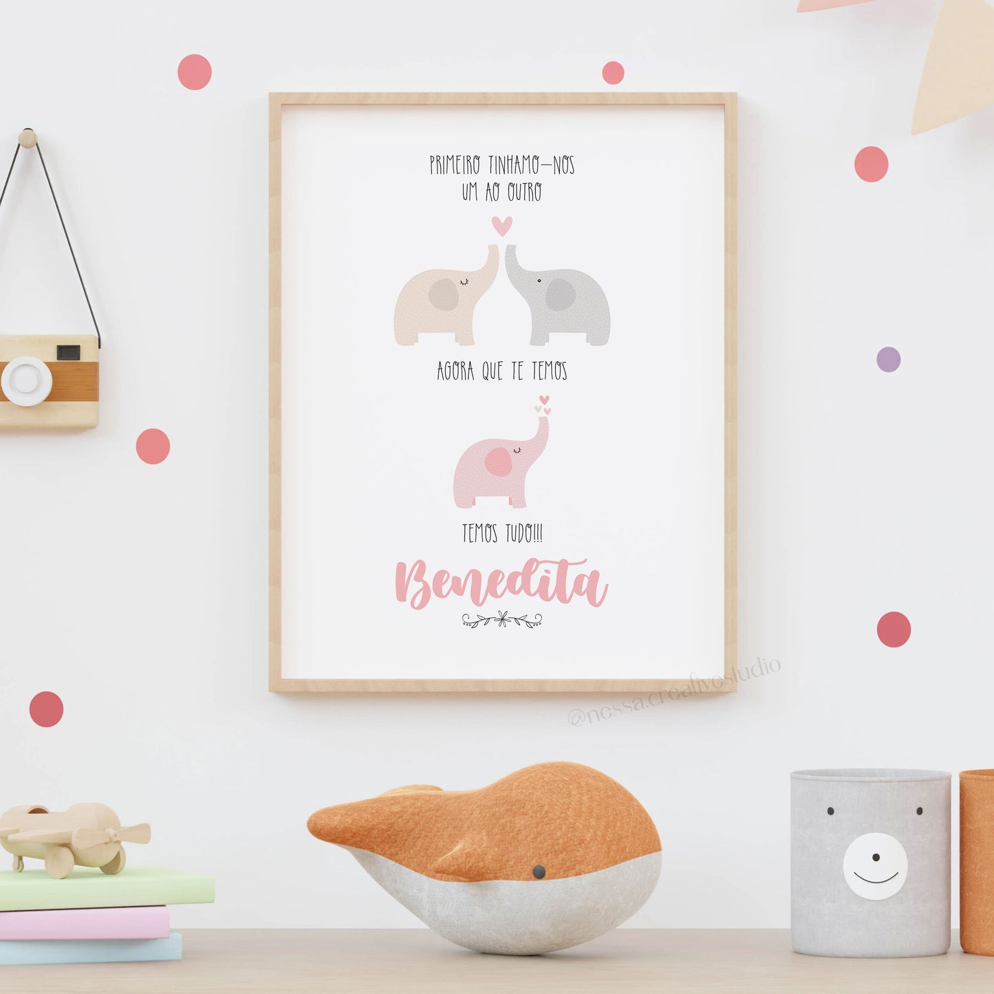 Impressão Elefantes